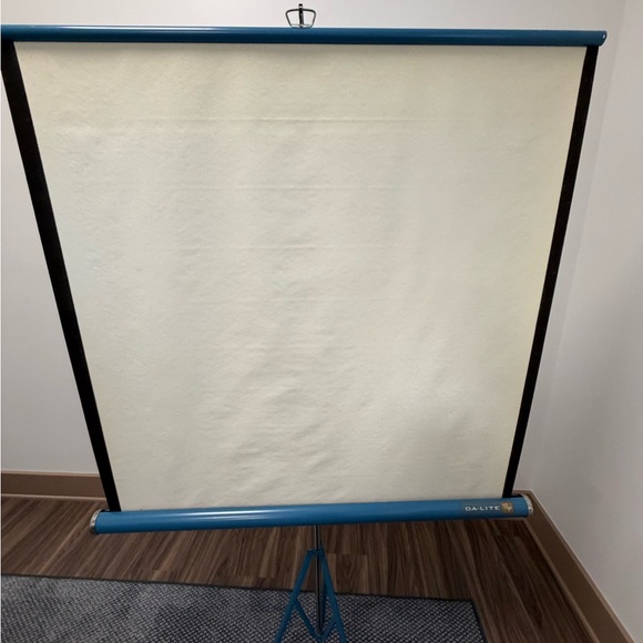 Da-Lite Flyer Other - Vintage Da-Lite Flyer Portable Projection Screen